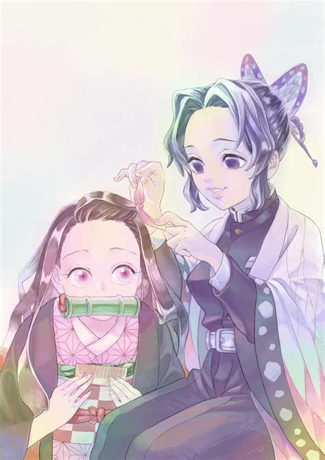chochox nezuko|Kamado Nezuko/Kochou Shinobu .